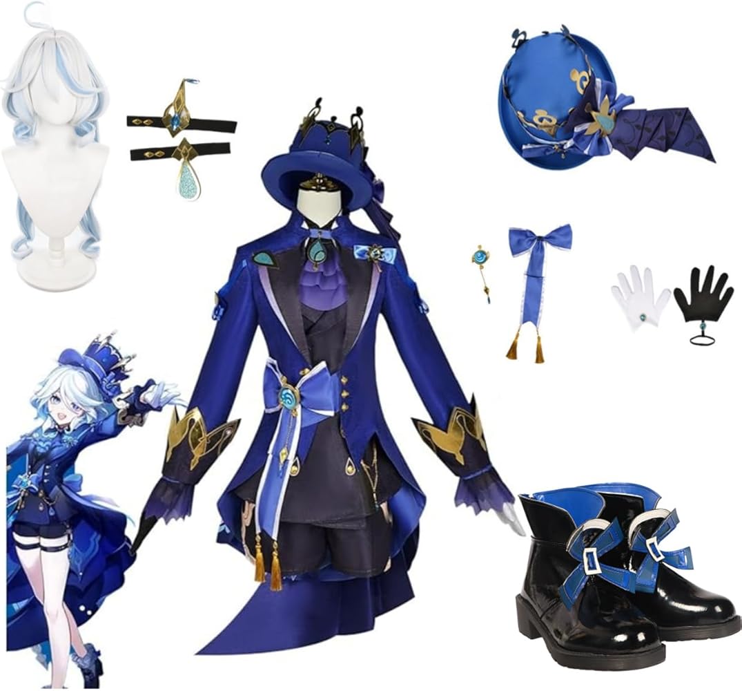 フリーナ 原神 コスプレ フルセット 衣装 Amazon.co.jp: 原神 フリーナ/黒フリーナ コスプレ衣装 フルセット